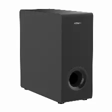 Barra De Sonido Con Subwoofer Acteck Dynamic Thin Bs600, Bluetooth, 3.5 Mm, Usb, Hdmi, Negro