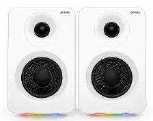 Bocinas Acteck Dynamic Exact R Bs700 2.0, Usb, 3.5 Mm, Bt, Inalámbrico Y Alámbrico, Universal, Blanco