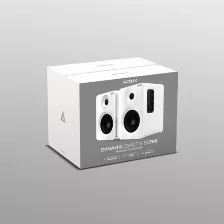 Bocinas Acteck Dynamic Exact R Bs700 2.0, Usb, 3.5 Mm, Bt, Inalámbrico Y Alámbrico, Universal, Blanco