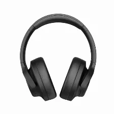 Audifonos Acteck Hype Epic Hp750, Inalambrico, Bluetooth, Conexion Auxiliar, Usb-c, Microfono, Negro