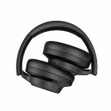 Audifonos Acteck Hype Epic Hp750, Inalambrico, Bluetooth, Conexion Auxiliar, Usb-c, Microfono, Negro