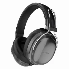 Audifonos Acteck Inalambricos Luxe Pure Hp730 Bt 5.4 + Aux Elite Negro
