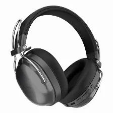 Audifonos Acteck Inalambricos Luxe Pure Hp730 Bt 5.4 + Aux Elite Negro