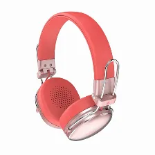 Audifonos Acteck Luxe Chic Hp710, Bluetooth, Microfono, Plegables, Rosa