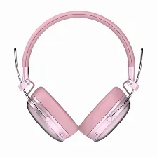 Audifonos Acteck Inalambricos Luxe Chic Hp710 Bt5.4 Recargable Rosa