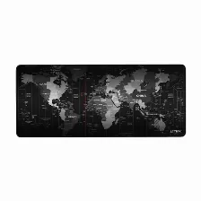 Mousepad Acteck Vibe Flow World Mt494w, 80cm X 35cm, Negro