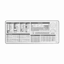 Mousepad Acteck Ac-941082 800 Mm, 350 Mm, Negro, Blanco