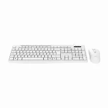Kit Teclado Y Mouse Acteck Creator Prime Mk455, Alambrico, Usb, Membrana, Blanco