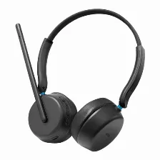 Audífonos Acteck Ac-942386 De Mano, Inalámbrico, 3.5 Mm, Bluetooth, Negro