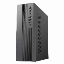 Gabinete Acteck Slim Onex Gs450, Mini-tower, Micro-atx, Usb, Fuente De 400w, 1xventilador, Negro