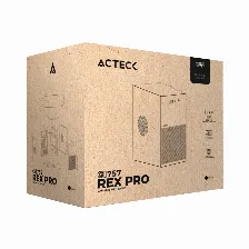 Gabinete Acteck Rex Pro Fi757, Mini Torre, Micro Atx, Mini Itx, Sin Fuente, Negro
