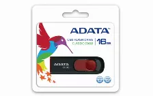 Memoria Usb Adata 16gb Classic C008 Rojo/negro