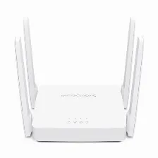 Ruteador Inalambrico Mercusys Ac10 4antenas 5dbi 2.4/5ghz (300/867mbps) Wi-fi5 3puertos Lan Color Blanco