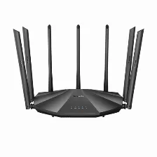 Ruteador Inalambrico Tenda 1200mbps, Dual-band 3 Puertos Rj45 10,100 Mbit/s, 4 Antenas, Color Blanco (ac5)