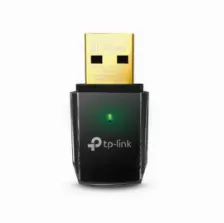 Tarjetas De Red Tp-link Ac600 Usb, 433 Mbit/s, Alámbrico, Negro