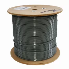 Bobina Xcase Cable Utp Cat6 Para Exterior, 305mts, .50mm Doble Forro, Color Negro