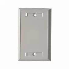 Tapa Ciega Xcase (faceplate) Para Caja De Pared Rectangular, Blanco