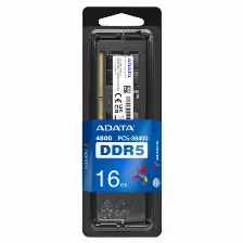 Memoria Ram Sodimm Adata 16gb, Ddr5, 4800 Mhz