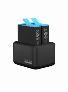 Accesorios Gopro Addbd-001 Cargador De Baterías Para Cámara, Montable En No Aplicable, Baterías Soportadas 2, Pilas Incluidas Si, Compatibilidad Hero9 Black