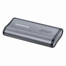 Ssd Externo Adata Se880 2tb, Lectura 2000 Mb/s, Escritura 2000 Mb/s, Usb Tipo-c, Gris