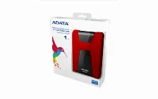 Disco Duro Externo Adata Hd650 1tb 2.5 Pulgadas, Usb 3.0, Rojo/negro