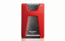 Disco Duro Externo Adata Hd650 1tb 2.5 Pulgadas, Usb 3.0, Rojo/negro