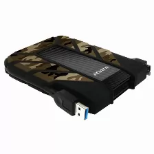 Disco Duro Externo Adata Hd710m Pro, 1tb, Usb 3.1, Ip68, Contra Agua, Resistente A Caidas, Color Camuflaje Militar