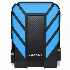 Disco Duro Externo Adata Hd710 Pro, 1tb, Usb 3.1, 2.5 Pulg, A Prueba De Agua Y Golpes, Ipx8/ip6x, Negro/azul