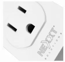 Conector Inteligente Nexxt Solutions Ahiwpso4u1 Inalámbrico Y Alámbrico, Wi-fi, Interior, Voltaje 100 - 240 V, Blanco