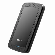 Disco Duro Externo Adata Ahv300 1tb, 2.5 Pulgadas, Usb 3.1, Slim, Color Negro