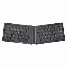 Teclado Targus Akf003es Español, Inalámbrico, Bluetooth, Negro