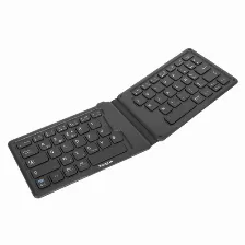 Teclado Targus Akf003es Español, Inalámbrico, Bluetooth, Negro