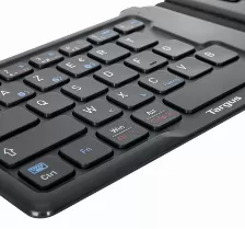 Teclado Targus Akf003es Español, Inalámbrico, Bluetooth, Negro