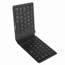 Teclado Targus Akf003us Internacional De Ee.uu., Inalámbrico, Rf Inalámbrico + Bluetooth, Negro