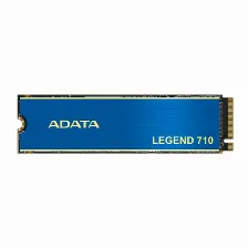 Ssd Adata Legend 710 Nvme, 2 Tb, M.2, 1800 Mb/s Escritura, 2400 Mb/s Lectura, Pci Express 3