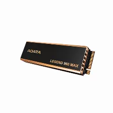 Ssd Adata Legend 960 Max, 1 Tb, M.2, Pci Express 4.0 Lectura 7400 Mb/s, Escritura 6000 Mb/s, Negro