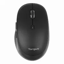 Mouse Targus Amb582gl óptico, 2400 Dpi, Interfaz Rf Inalámbrico + Bluetooth, Batería Aa, Color Negro