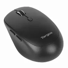 Mouse Targus Amb582gl óptico, 2400 Dpi, Interfaz Rf Inalámbrico + Bluetooth, Batería Aa, Color Negro
