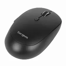 Mouse Targus Amb582gl óptico, 2400 Dpi, Interfaz Rf Inalámbrico + Bluetooth, Batería Aa, Color Negro