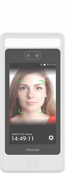 Control De Acceso Anviz Facedeep 5 Lector De Tarjeta Si, Pantalla 12.7 Cm (5