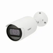 Cámara Ip Hanwha An-ol6012r 2 Mp, Bala (forma), Microsd, Interior Y Exterior, Ip66, Blanco