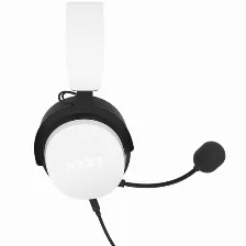 Audifonos Gamer Nzxt, Microfono Boom, Alambrico, 3.5 Mm O Usb, Audio 7.1, Blanco