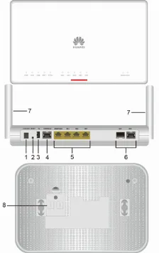 Ruteador Inalámbrico Huawei Ar611-lte4ea Wi-fi 5 (802.11ac), 4 Rj-45, 300 Mbit/s, Blanco