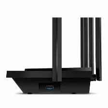 Ruteador Inalámbrico Tp-link Archer Archer Ax73 6 Ant., Wi-fi 6 (802.11ax), 4 Rj-45, 5400 Mbit/s, Negro