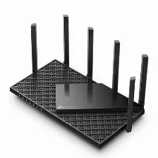Ruteador Inalámbrico Tp-link Archer Archer Axe75 6 Ant., Wi-fi 6e (802.11ax), 5 Rj-45, 5400 Mbit/s, Negro