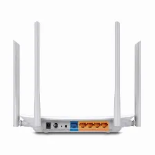 Ruteador Inalámbrico Tp-link Archer C50 2 Ant., Wi-fi 5 (802.11ac), 4 Rj-45, 867 Mbit/s, Negro