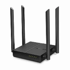 Ruteador Inalámbrico Tp-link Archer C64 4 Ant., Wi-fi 5 (802.11ac), 4 Rj-45, 1200 Mbit/s, Negro