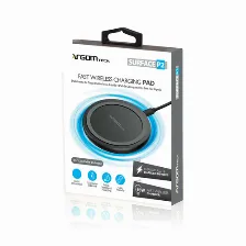 Cargador Argomtech Arg-ac-0131bk 9 V, Smartphone, Interior, Carga Rápida, 15 W, Negro