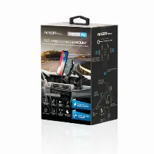 Soporte Argomtech Arg-ac-0161bk Teléfono Móvil/smartphone, Coche, Negro