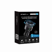 Cargador Argomtech Arg-ac-0343bk 12 - 24 V, Universal, Interior, 1usb-c, Carga Rápida, Negro